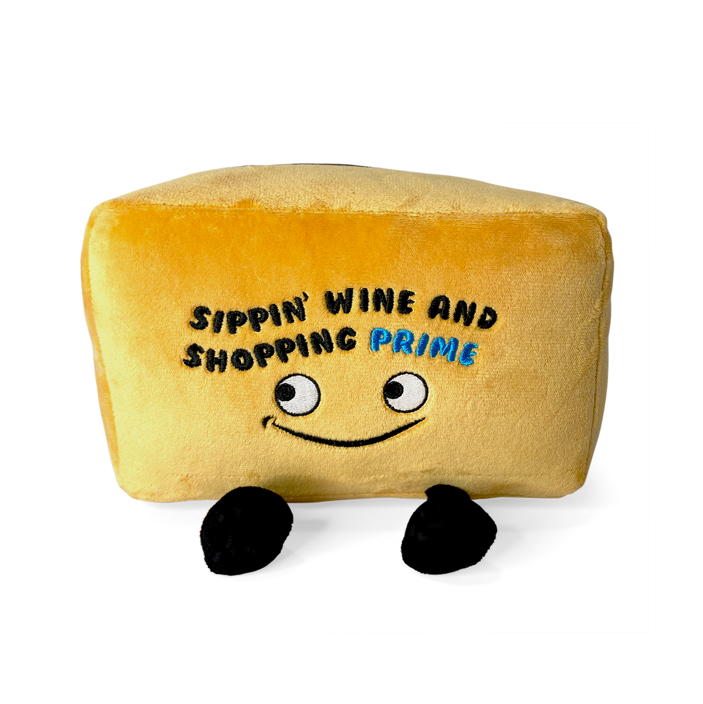 "Sippin' Wine and Shopping Prime!" Plush