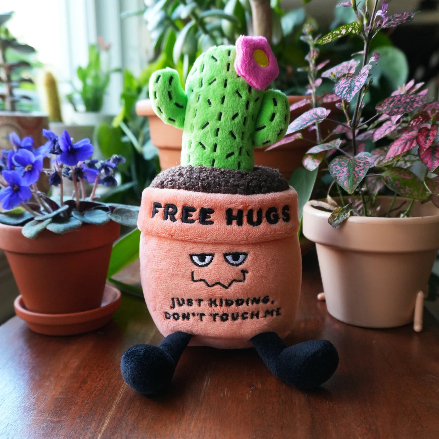 Punchkins - Free Hugs - Plush Cactus