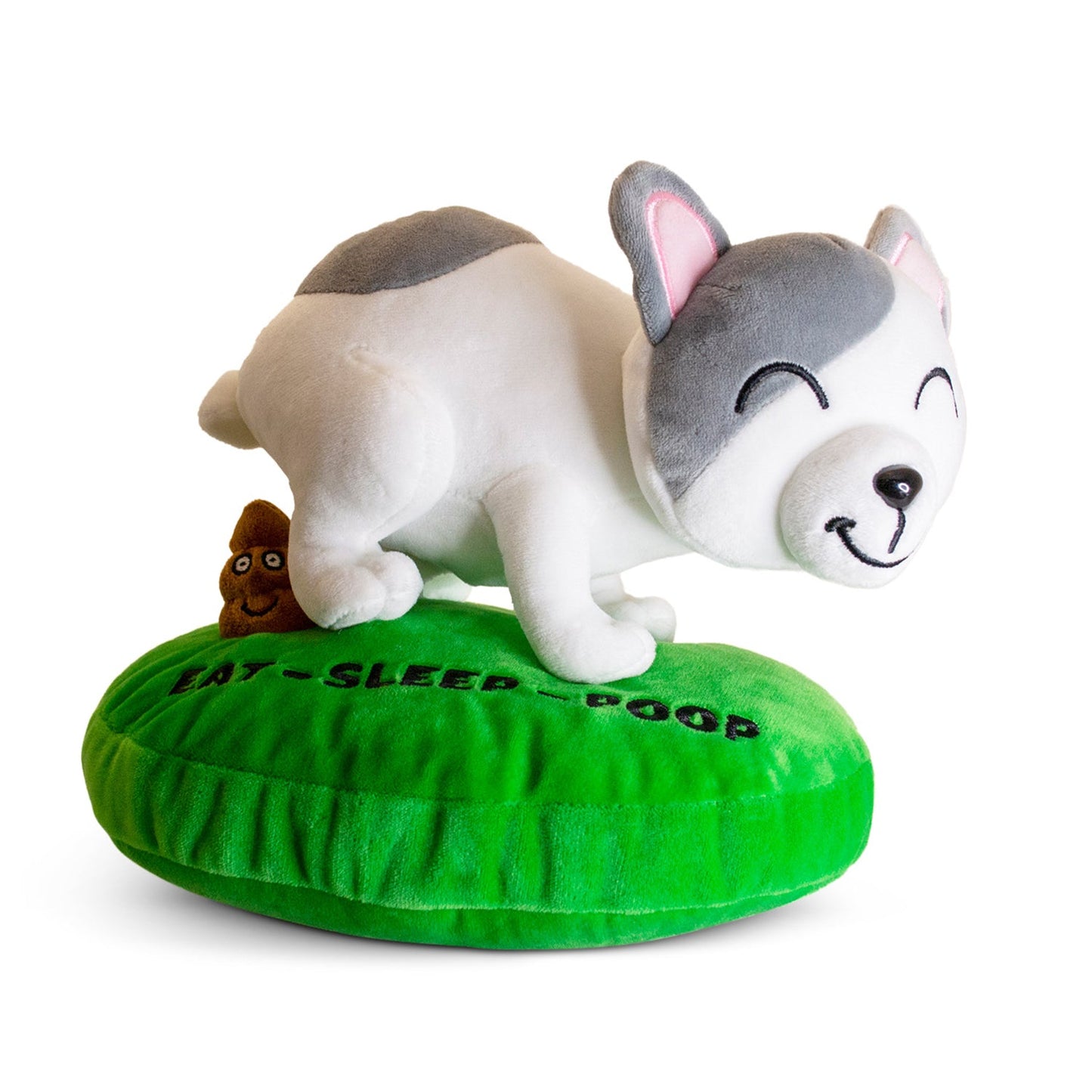 "Eat, Sleep, Poop" - Frenchie Plush