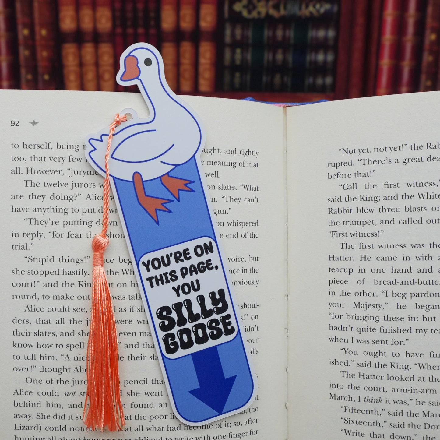 Punchkins - Bookmark - Silly Goose