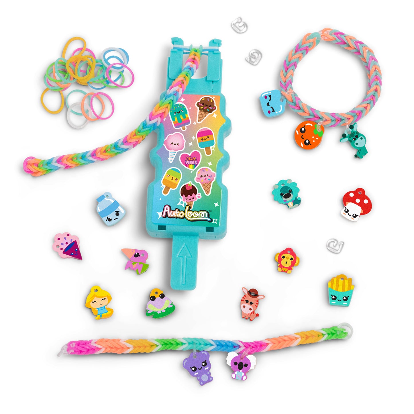 Rainbow Loom - Loomi-Pals Bracelet Kit (Auto Loom 382pcs)