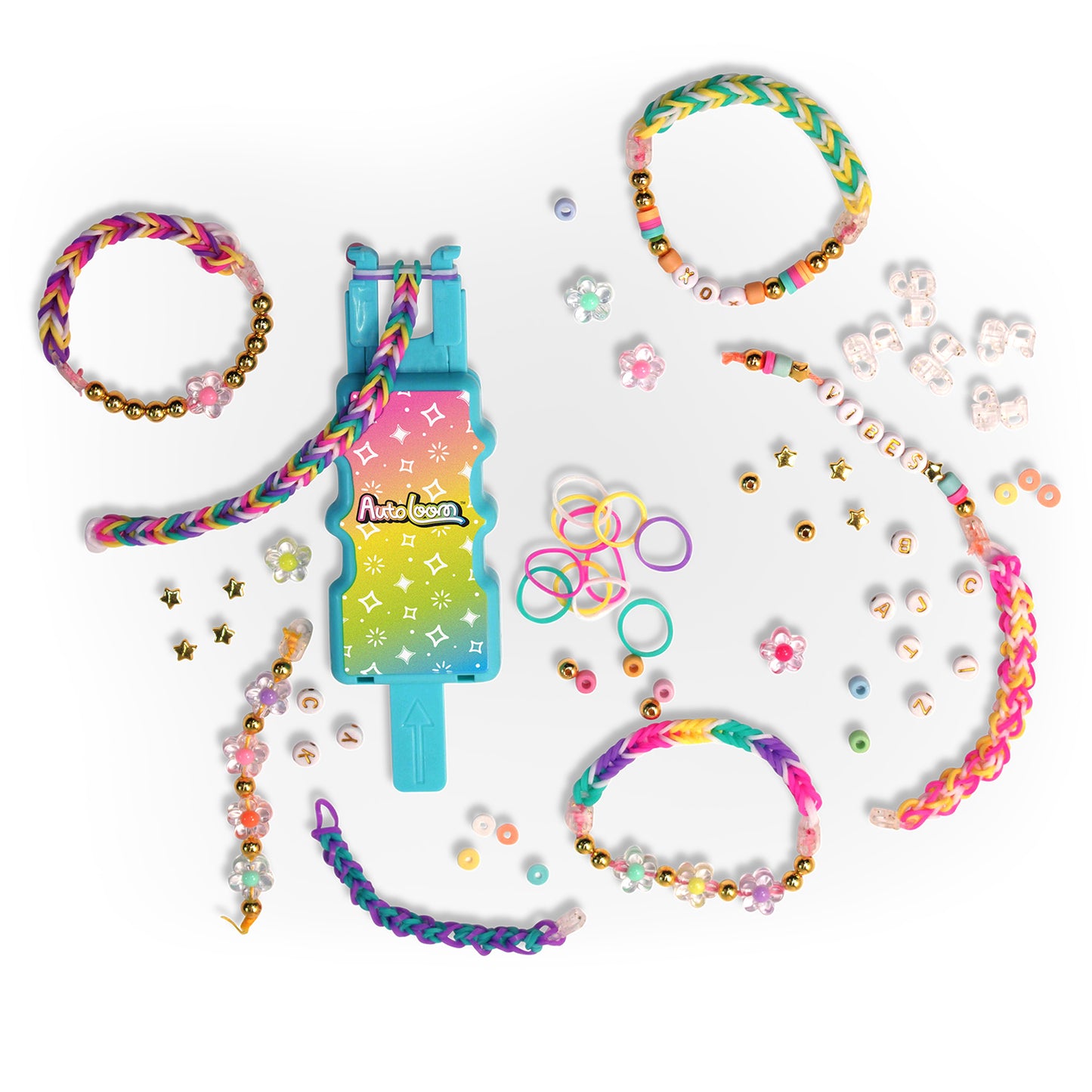 Rainbow Loom - Braid & Bead (Auto Loom 2489pcs)