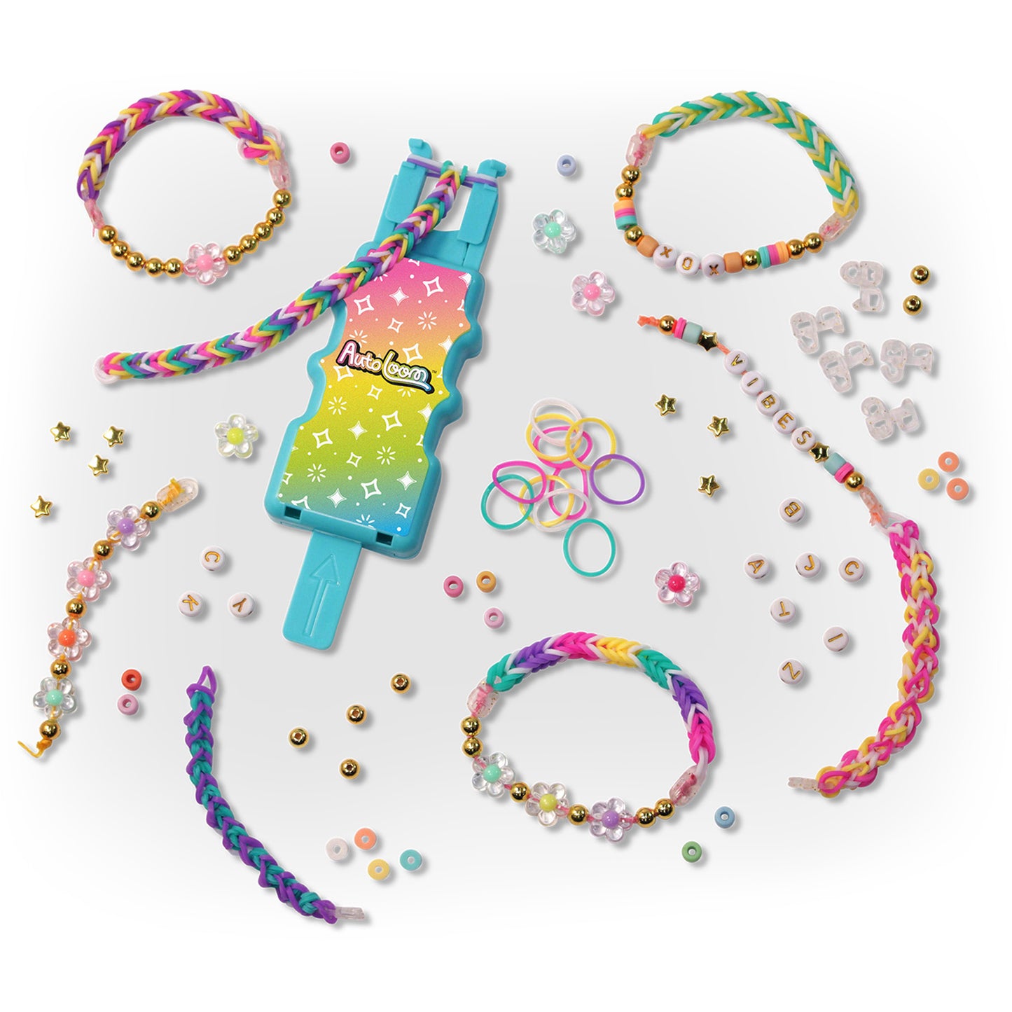 Rainbow Loom - Braid & Bead (Auto Loom 2489pcs)