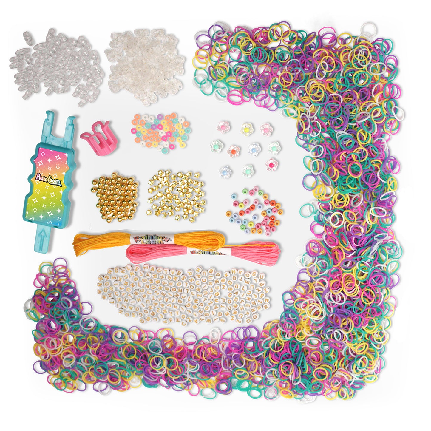Rainbow Loom - Braid & Bead (Auto Loom 2489pcs)