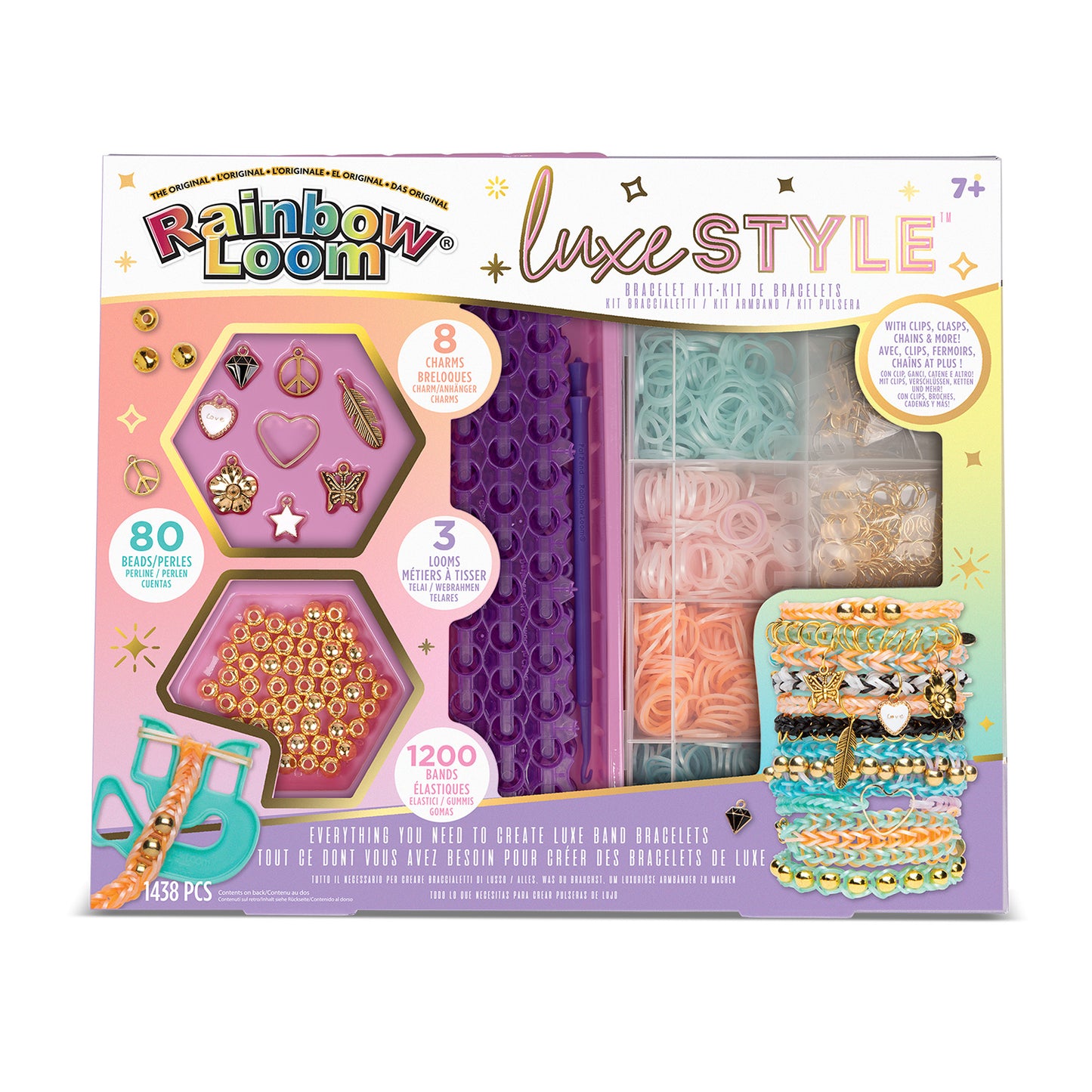 Rainbow Loom - Luxe Style Bracelet Kit (1438pcs)