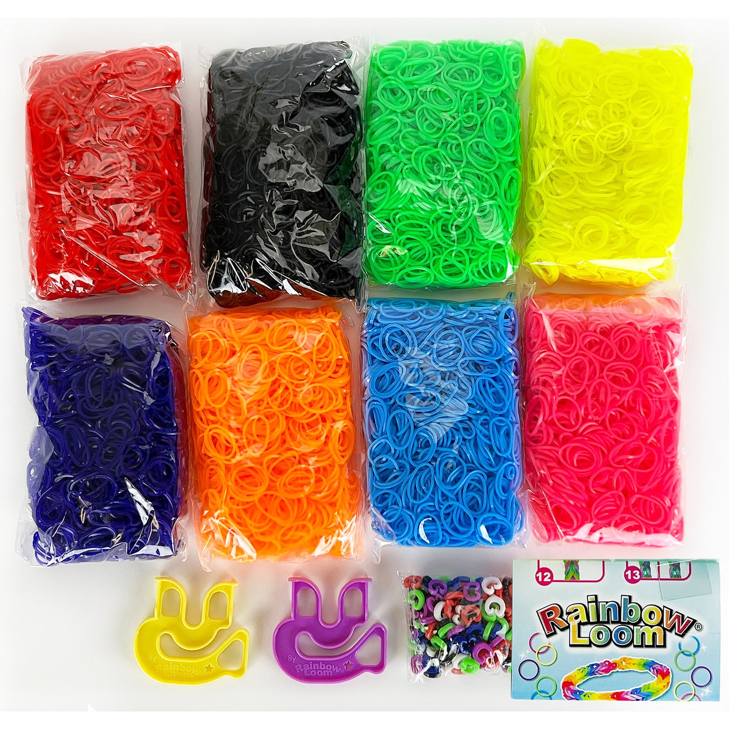 Rainbow Loom - Treasure Box Neon (8152pcs)