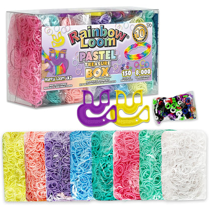 Rainbow Loom - Treasure Box Pastel (8152pcs)