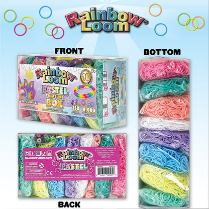Rainbow Loom - Treasure Box Pastel (8152pcs)
