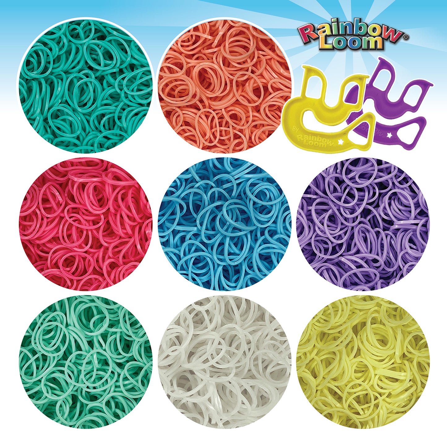 Rainbow Loom - Treasure Box Pastel (8152pcs)