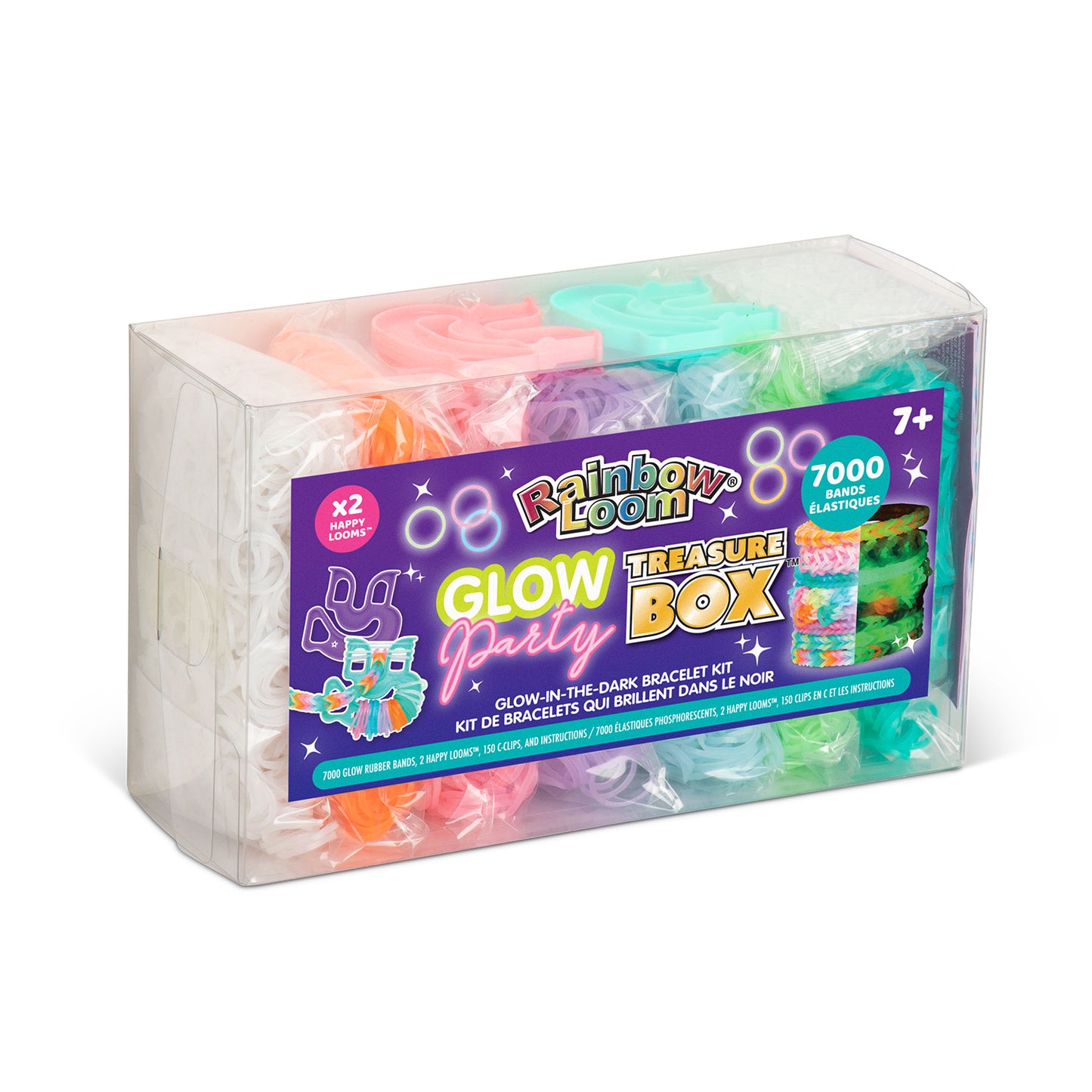 Rainbow Loom - Treasure Box Glow (7152pcs)
