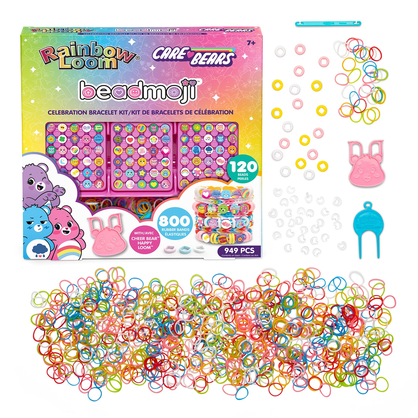 Rainbow Loom - Care Bears Celebration Bracelet Kit (949pcs)