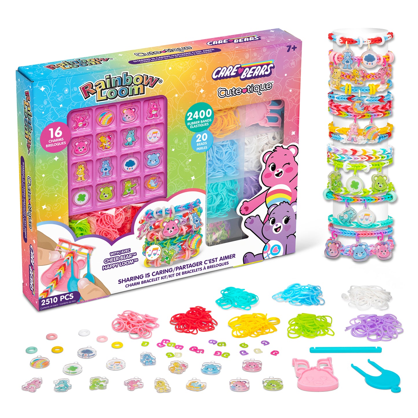 Rainbow Loom - Care Bears Cutetique Sharing is Caring Kit (2510pcs)