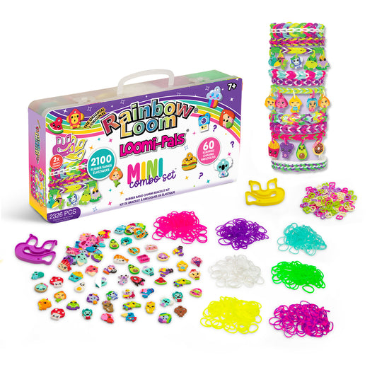 Rainbow Loom - Loomi-Pals Mini Combo Case (2326pcs)