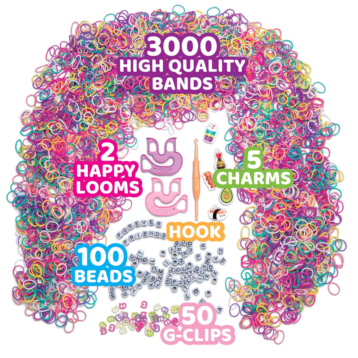 Rainbow Loom - Forever Friends (3159pcs)