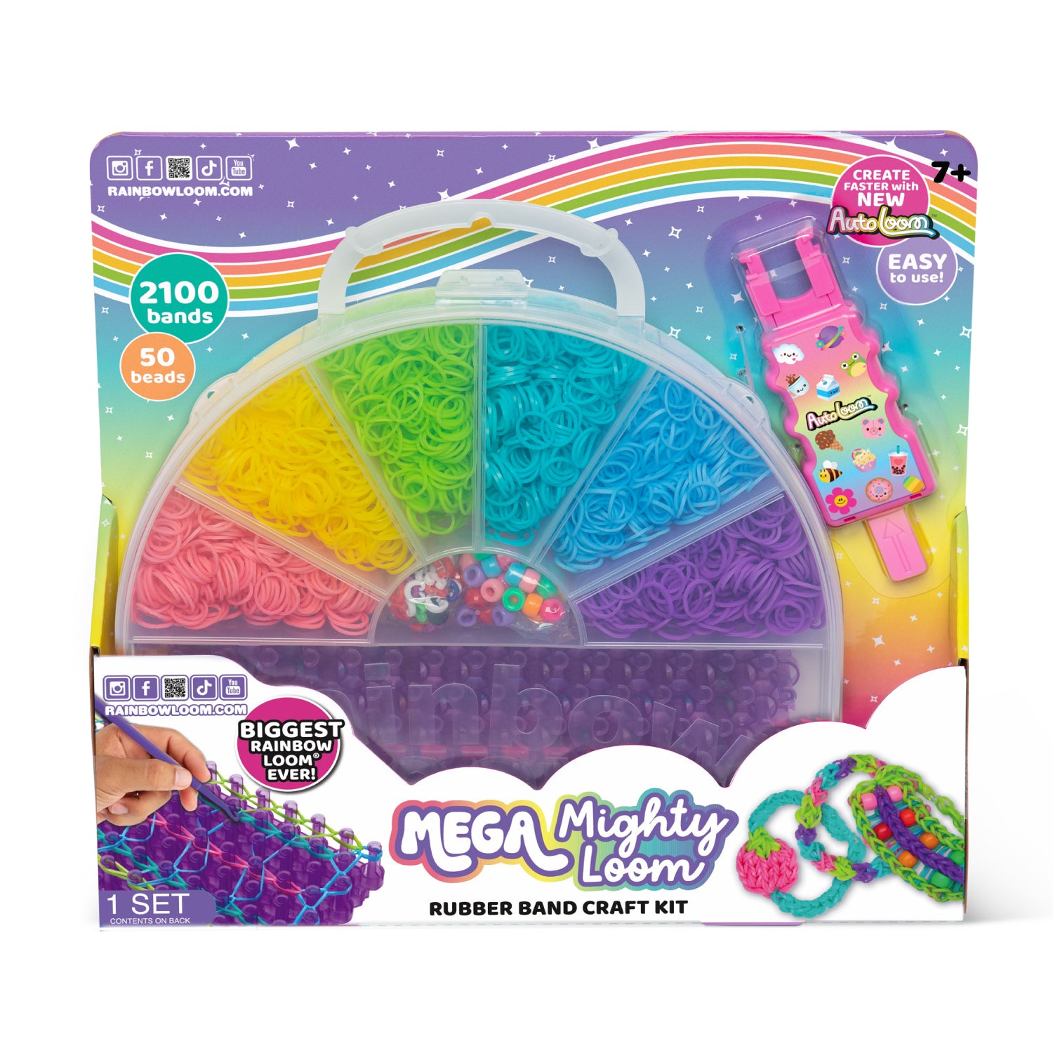 Rainbow Loom - Mega Mighty Loom – William Valentine