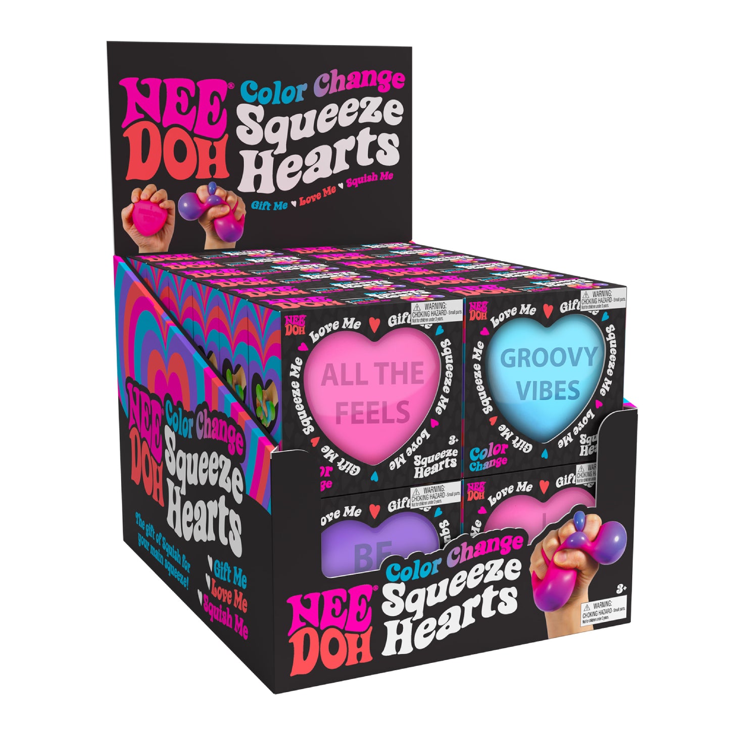 Schylling - Colour Change Squeeze Heart