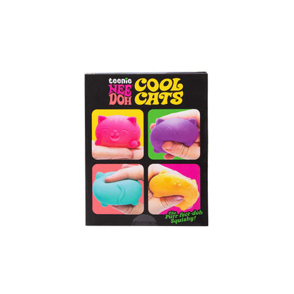 Schylling - Cool Cats Teenie (Multi-Pack) Nee Doh