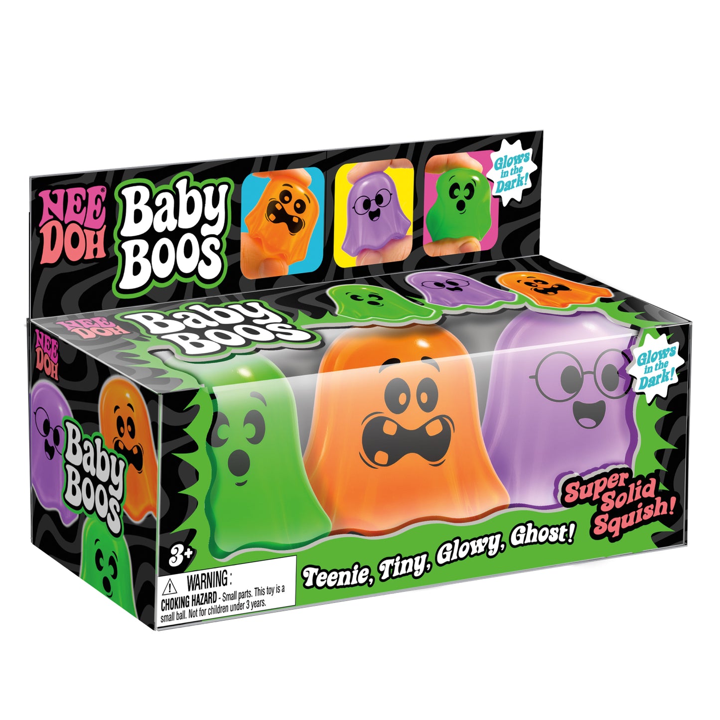 Schylling - Baby Boos (Teenie Ghosts 3 pack) Nee Doh