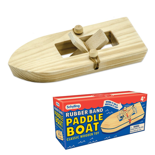 Wooden Paddle Boat