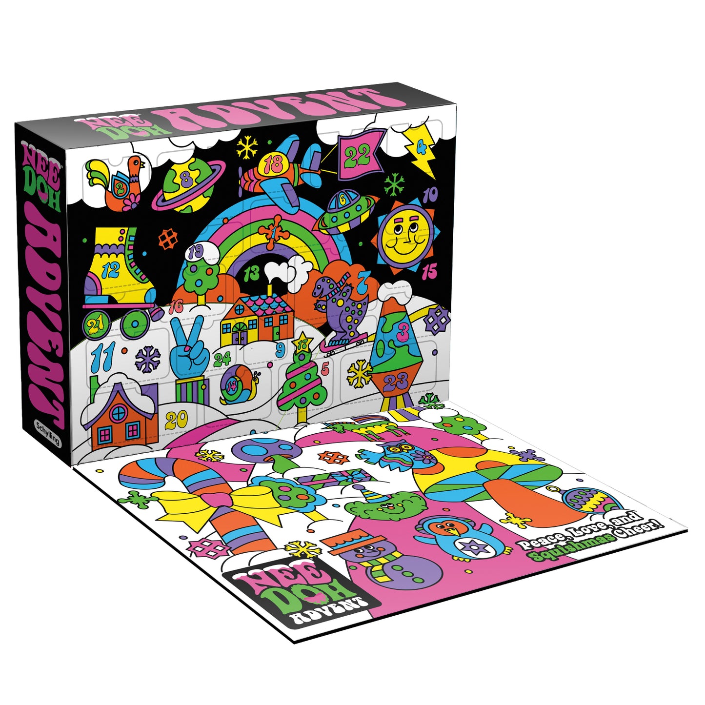 Schylling - Christmas Advent Calendar Nee Doh (2026)