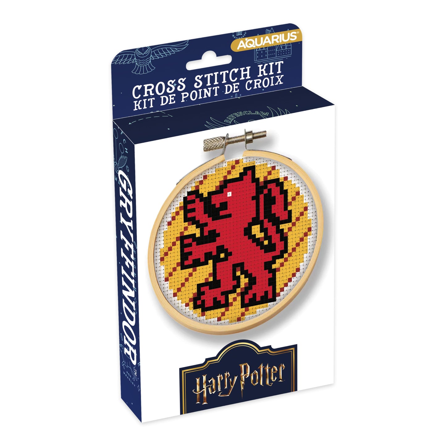 Aquarius - Harry Potter Gryffindor Cross Stitch Embroidery Kit (PDQ)