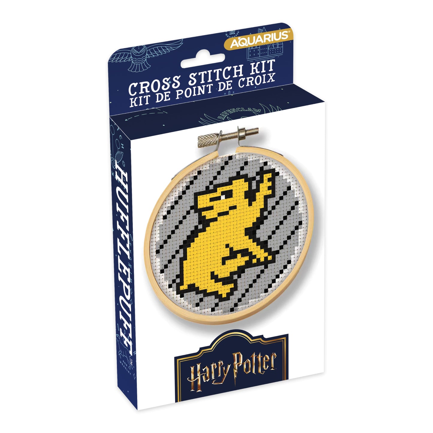 Aquarius - Harry Potter Hufflepuff Cross Stitch Embroidery Kit (PDQ)