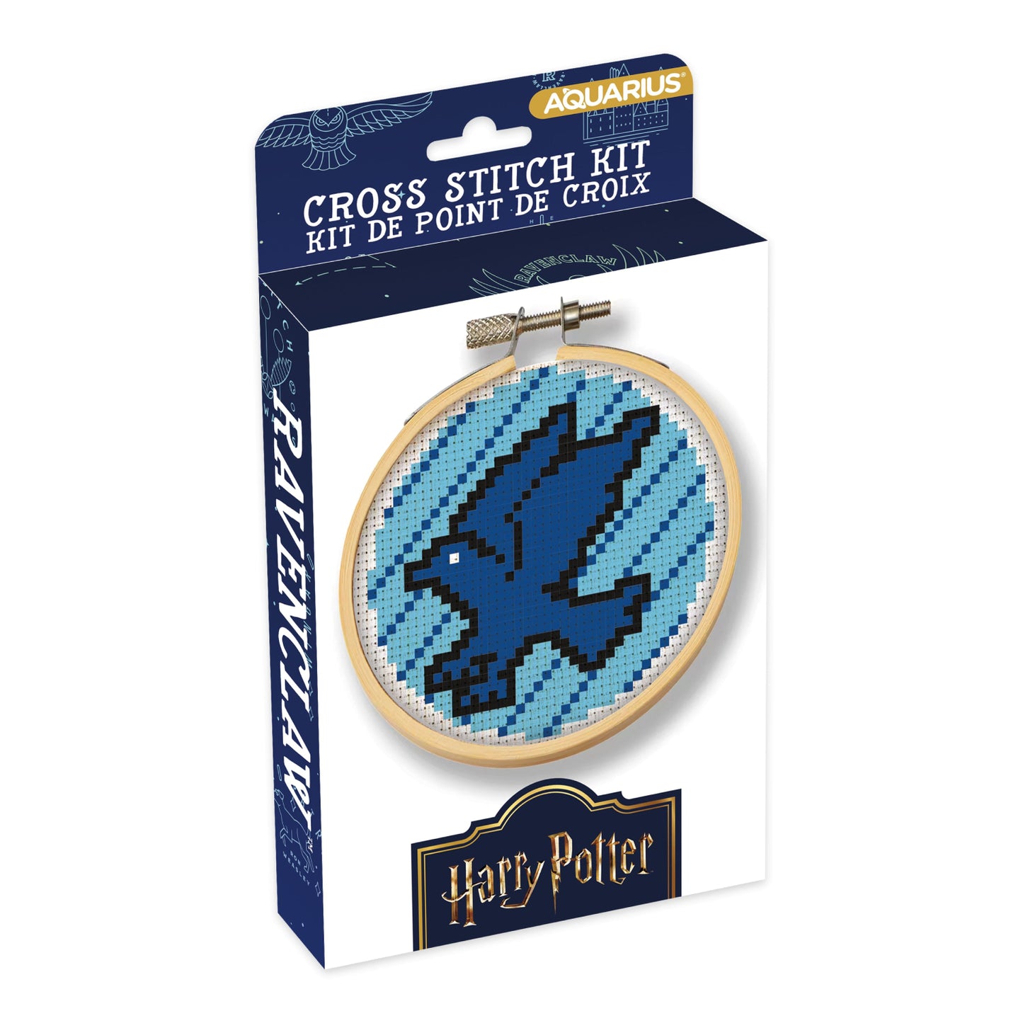 Aquarius - Harry Potter Ravenclaw Cross Stitch Embroidery Kit (PDQ)