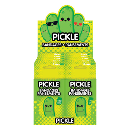 GamaGo - Pickle Bandages - Plastic Box Packaging (PDQ)