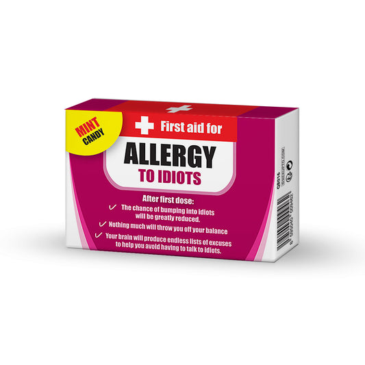 Sweet First Aid Mints - Allergy to Idiots Mints