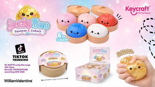 Keycraft - Lucky Bao Mystery Dumpling Squish (Large - 10cm)