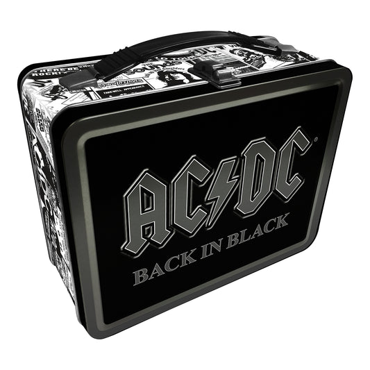 AC/DC Back In Black Tin Fun Box Carry All
