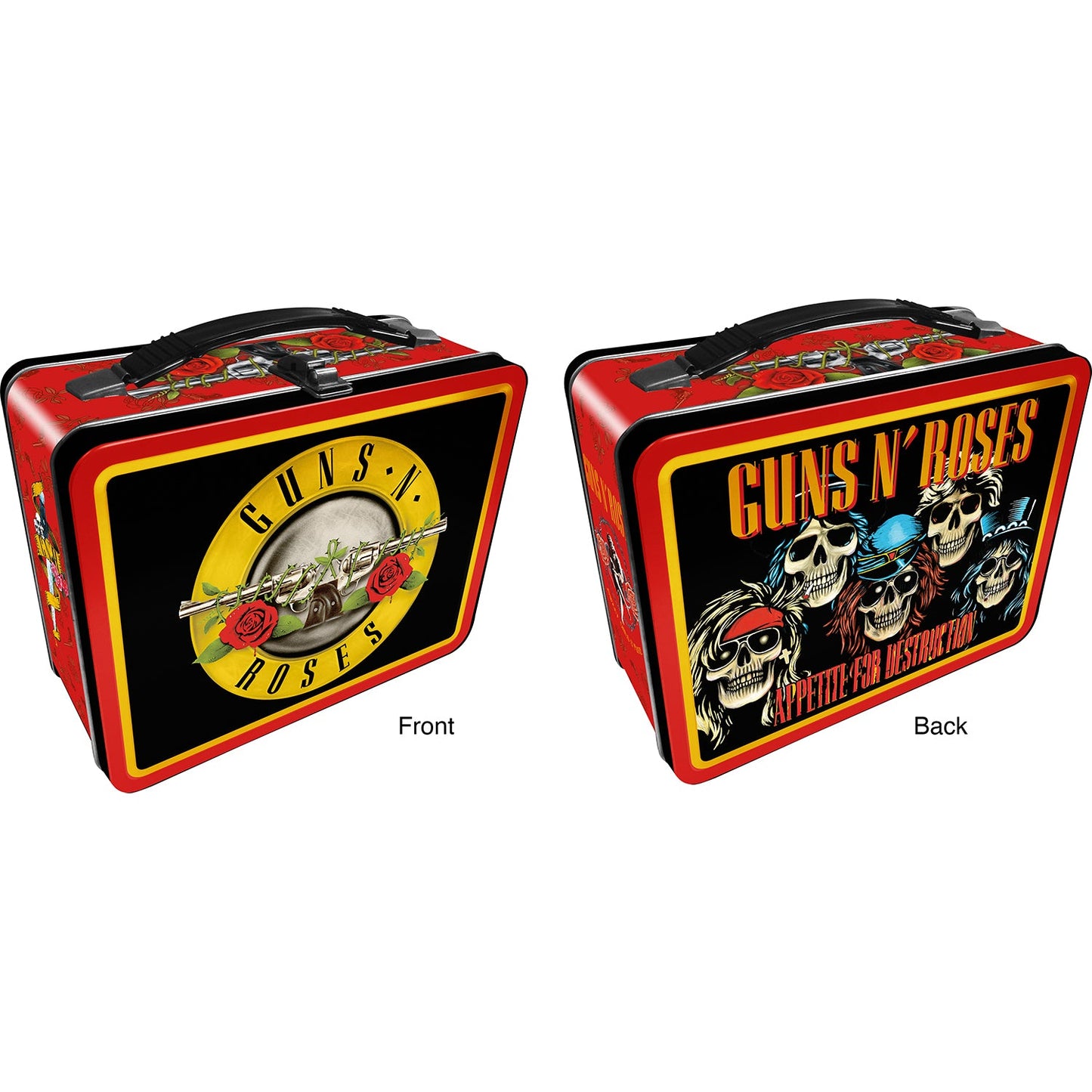 Guns & Roses tin Fun Box Carry All