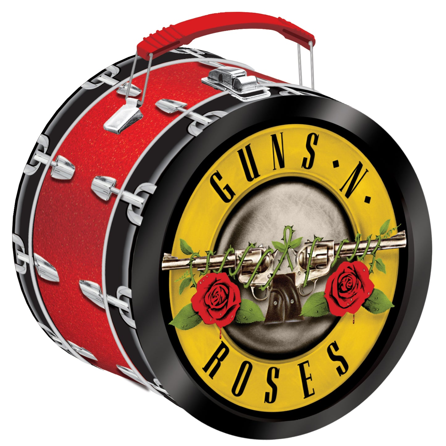 Guns N Roses - Drum Shaped Fun Box