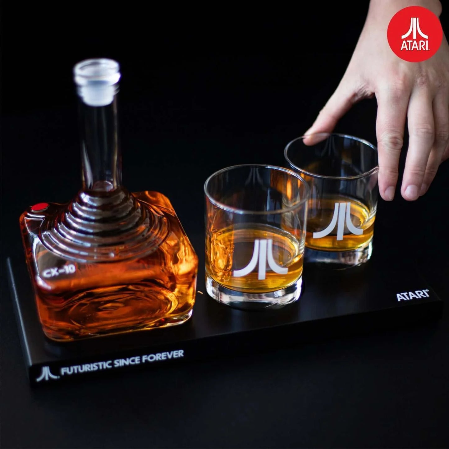 Thumbs Up! - Official Atari Joystick Decanter Set