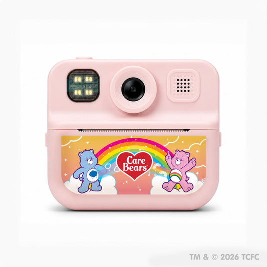 Care Bears Instant Print Camera (Inc Coloured Rolls & Pens)