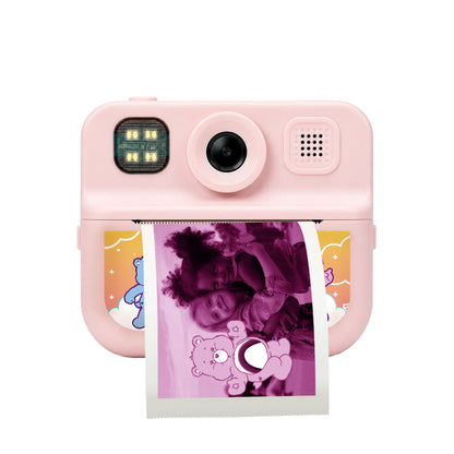 Care Bears Instant Print Camera (Inc Coloured Rolls & Pens)