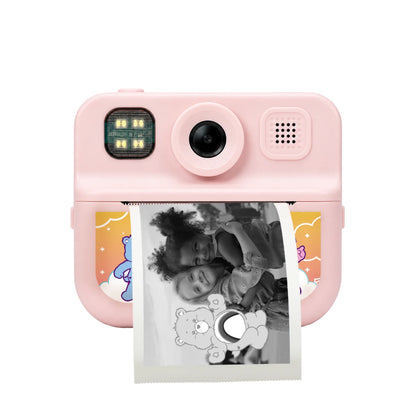 Care Bears Instant Print Camera (Inc Coloured Rolls & Pens)