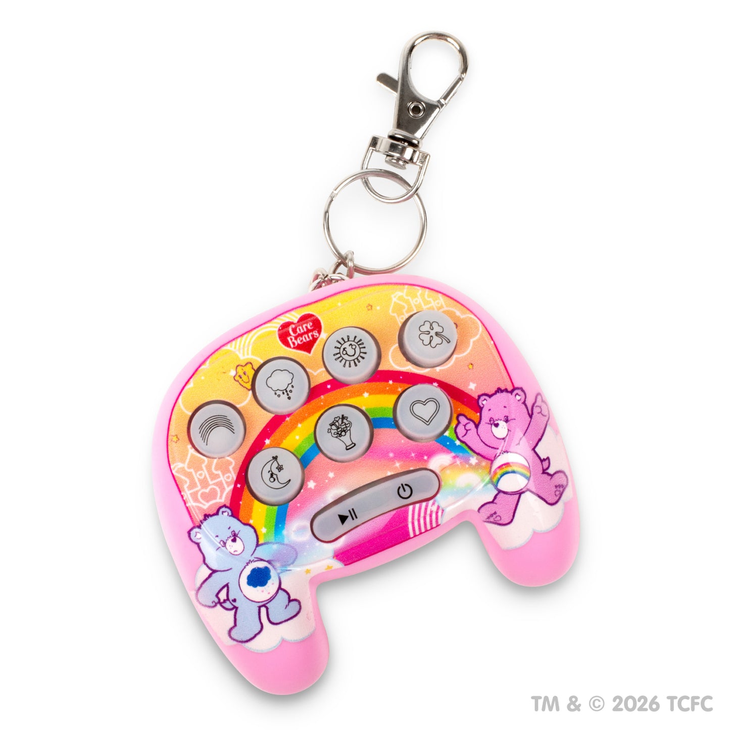 Care Bears Reaction Keyring Game