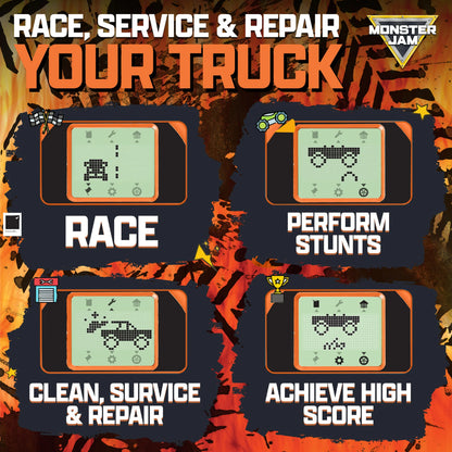 Monster Jam Digital Truck Keyring Game - El Toro Loco