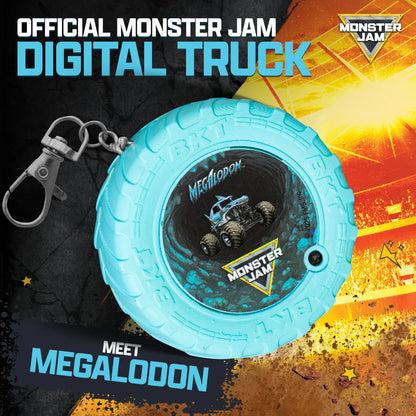 Monster Jam Digital Truck Keyring Game - Megalodon