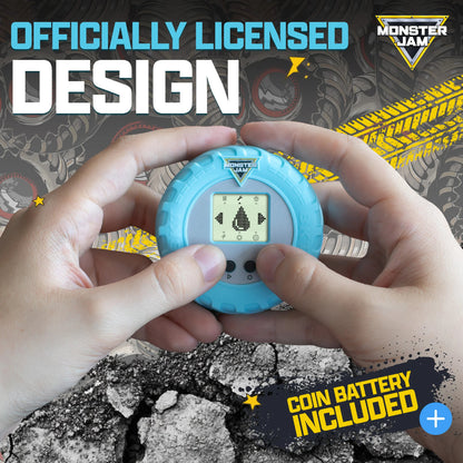 Monster Jam Digital Truck Keyring Game - Megalodon